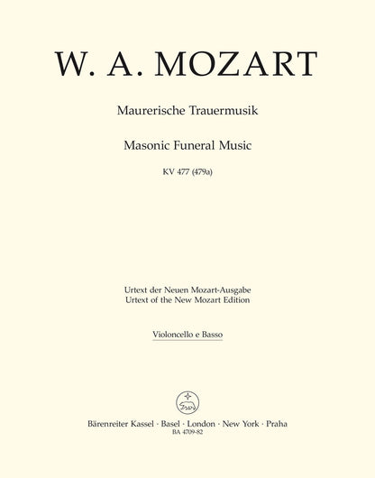 Masonic Funeral Music K. 477 (479A)