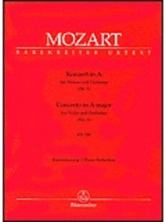 Mozart Concerto No. 5 in A Major K. 219 for Violin and Piano, Ed. Hess, Urtext Edition, 83 Pages
