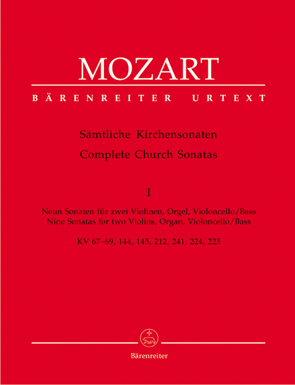 Complete Church Sonatas, Volume 1