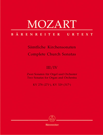 Sämtliche Kirchensonaten, Heft 3/4