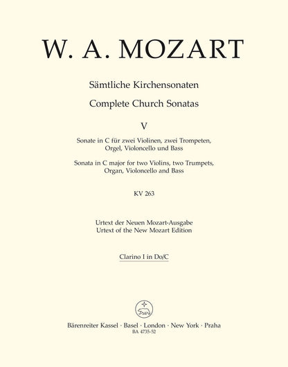 Complete Church Sonatas, Volume 5