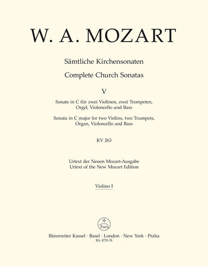 Complete Church Sonatas, Volume 5