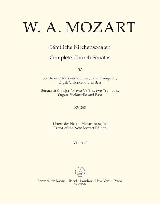 Complete Church Sonatas, Volume 5