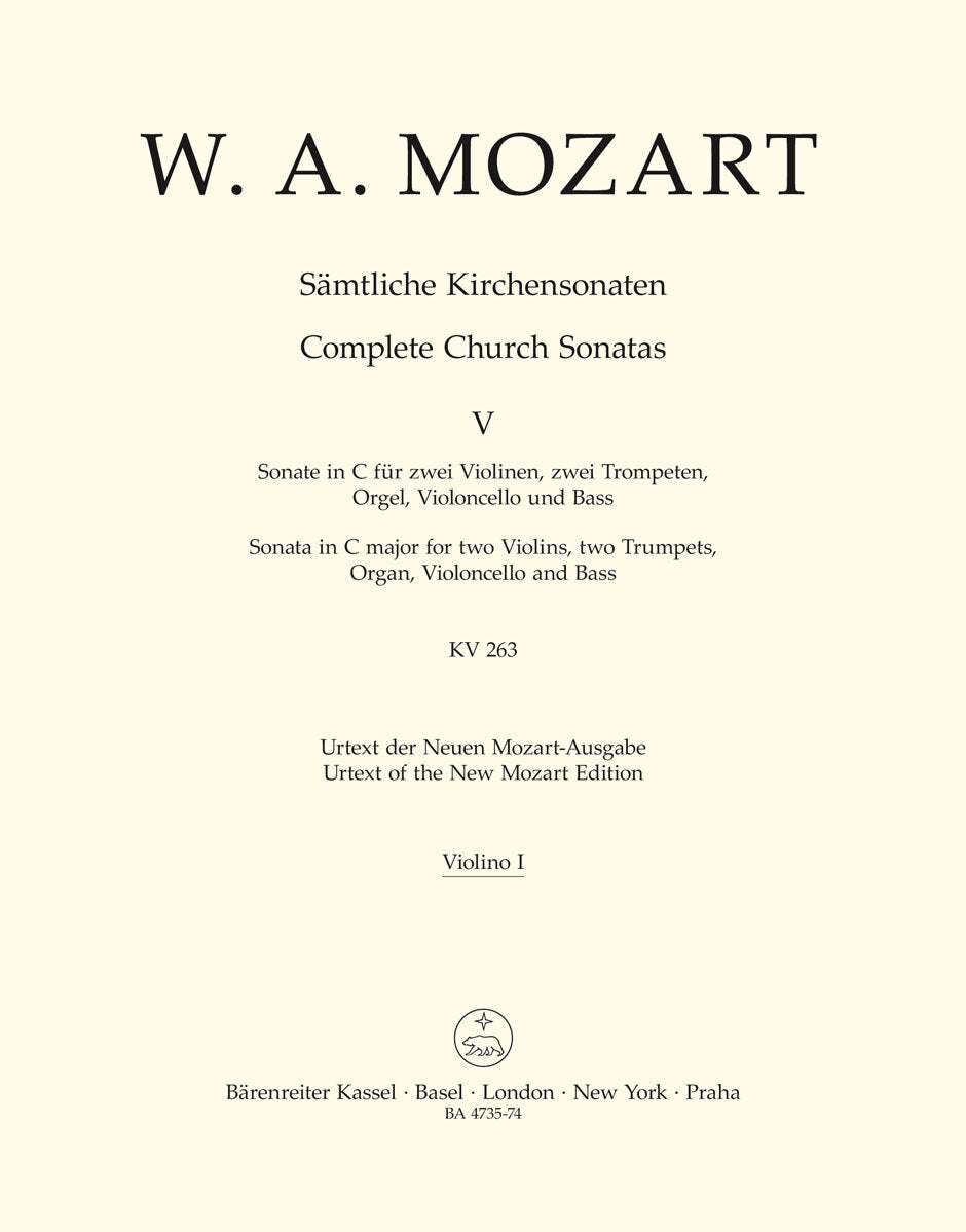 Complete Church Sonatas, Volume 5