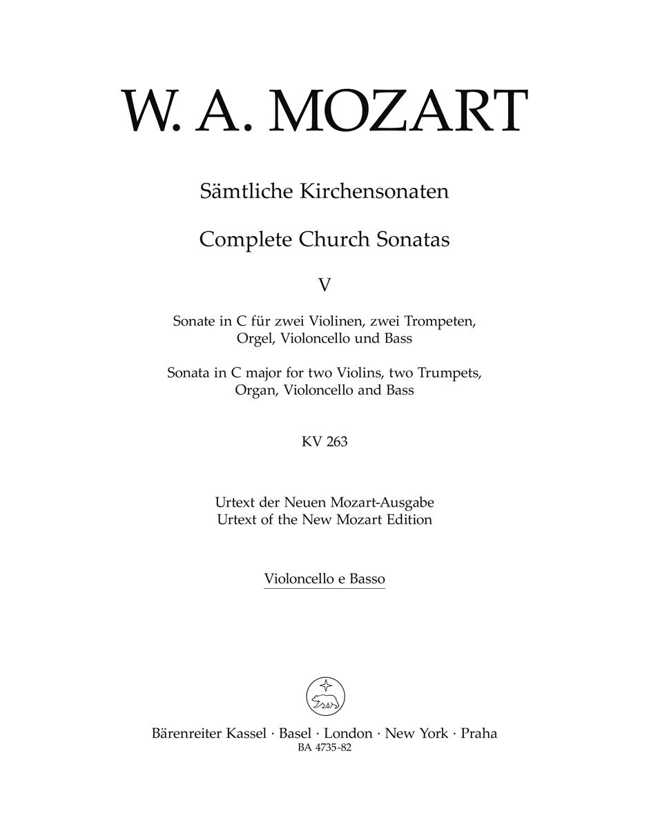 Complete Church Sonatas, Volume 5