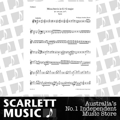 Missa Brevis In G Major K. 140 (235D) — view 2