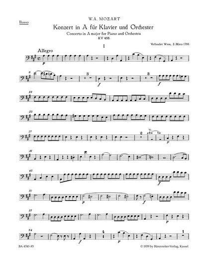 Concerto For Piano And Orchestra No. 23 In A Major K. 488