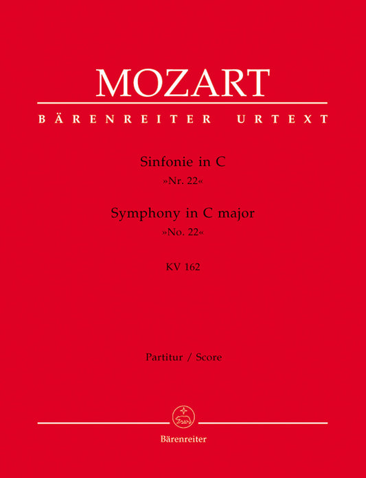 Symphony No 22 in C K162 Full Orchestra Sheet Music