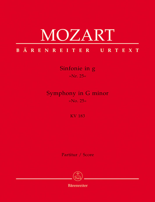 Symphony No. 25 G K 183 Full Orchestra Sheet Music