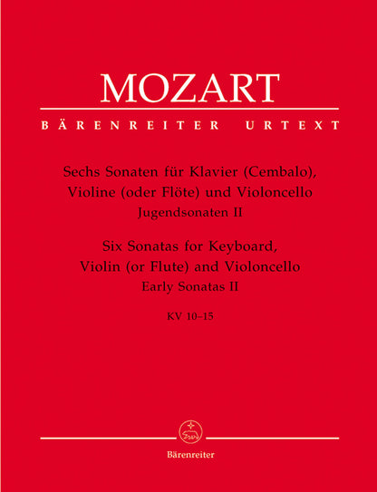 Sechs Sonaten Für Klavier (Cembalo), Violine (Flöte) Und Violoncello