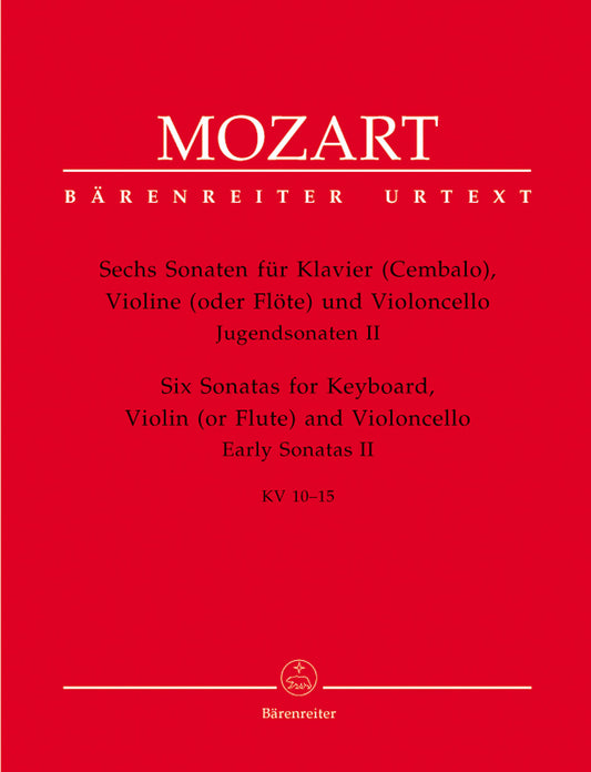 Sechs Sonaten Für Klavier (Cembalo), Violine (Flöte) Und Violoncello