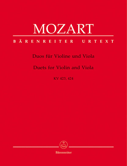 Duets For Violin And Viola K. 423,424