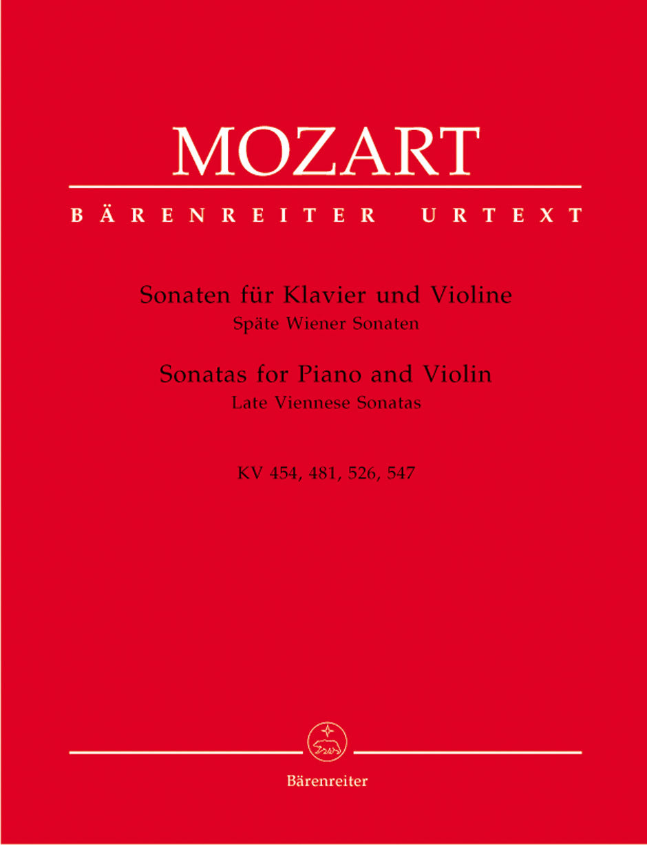 Sonatas For Piano And Violin