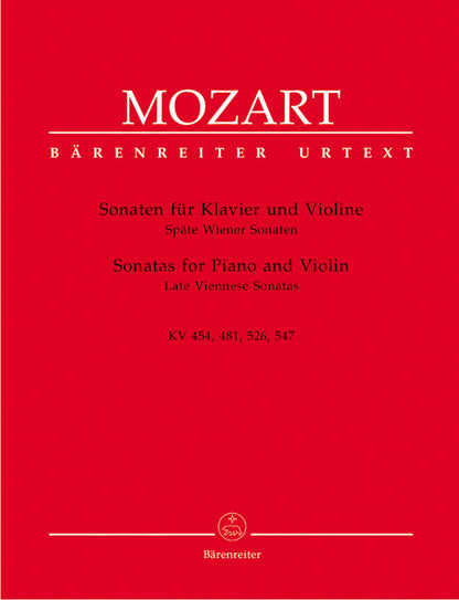 Sonatas For Piano And Violin