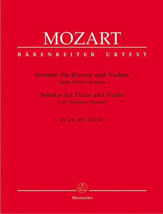Sonatas For Piano And Violin