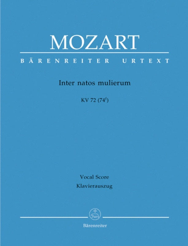 Inter Natos Mulierum K 74I Vs