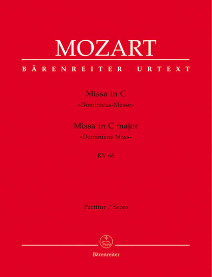 Missa In C Major K. 66 "Dominicus Mass"