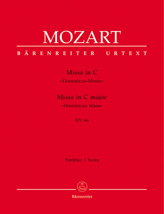 Missa In C Major K. 66 "Dominicus Mass"
