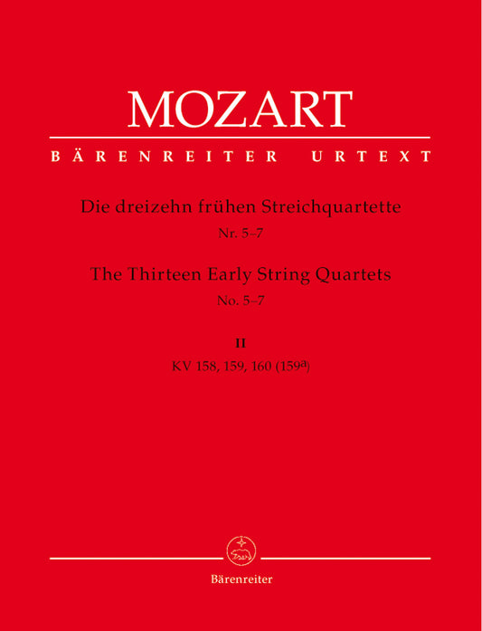 The Thirteen Early String Quartets, Volume Ii No. 5-7