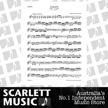 Concerto For Flute And Orchestra In G Major K. 313 (285C) — view 2