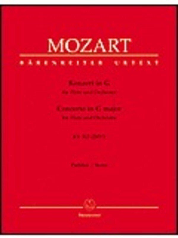 Mozart - Concerto No. 1 in G Major K 313 for Flute and Piano Urtext
