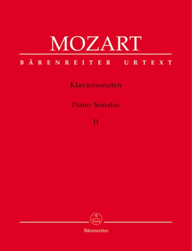 Sonatas Book 2 No 10-18 Urtext Book