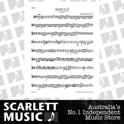 Violin Concerto No 4 in D K 218 VC/DB Sheet Music — view 2