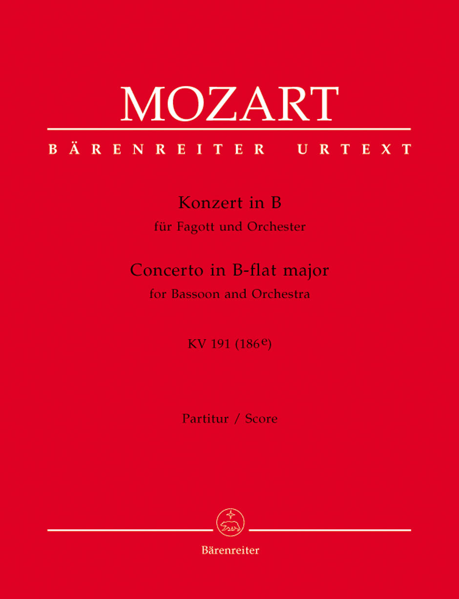 Bassoon Concerto K191 Wind Set