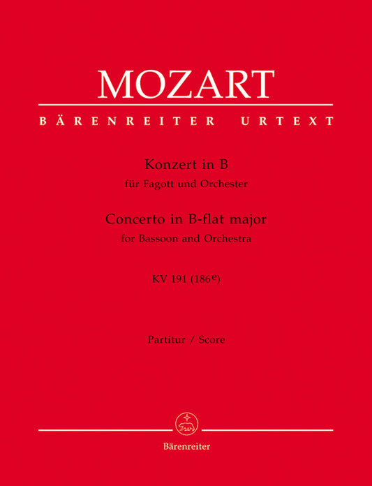 Bassoon Concerto K191 Wind Set