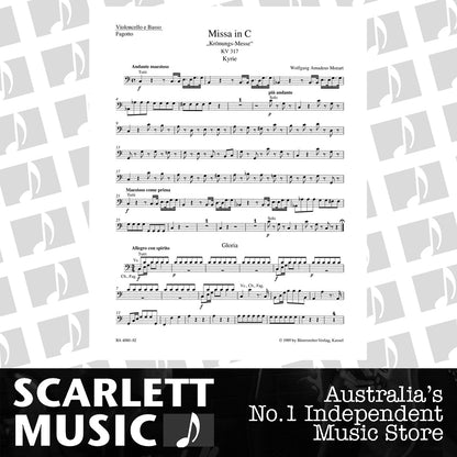 Missa In C Major K. 317 "Coronation Mass" — view 2