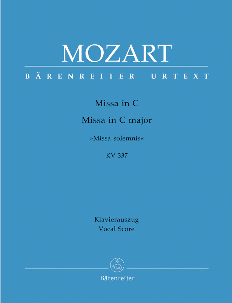 Missa In C Major K. 337 "Missa Solemnis"