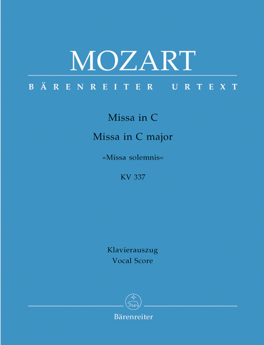 Missa In C Major K. 337 "Missa Solemnis"