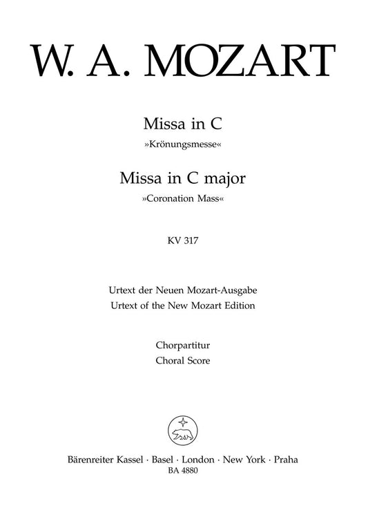 Missa In C Major K. 317 "Coronation Mass"