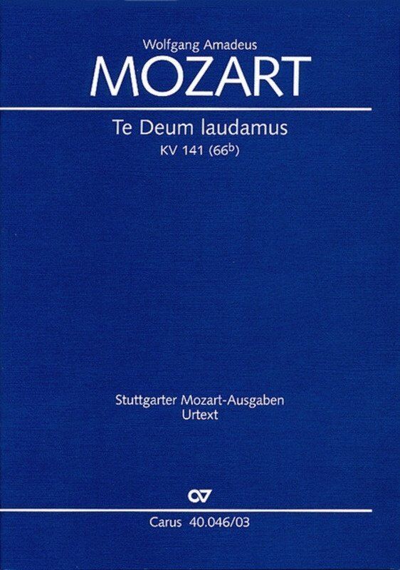 Te Deum Laudamus K 141