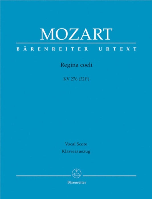 Regina Coeli K 276 SATB