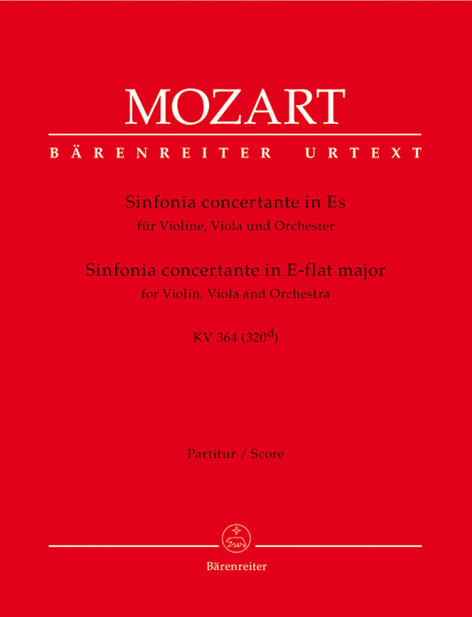 Sinfonia Concertante E Flat K 364 for Wind - Full Orchestra Sheet Music