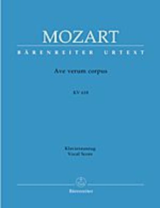 Ave Verum Corpus K 618 SATB by Barenreiter