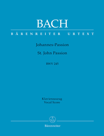 St Matthew Passion BWV 244 Full Orchestra Sheet Music
