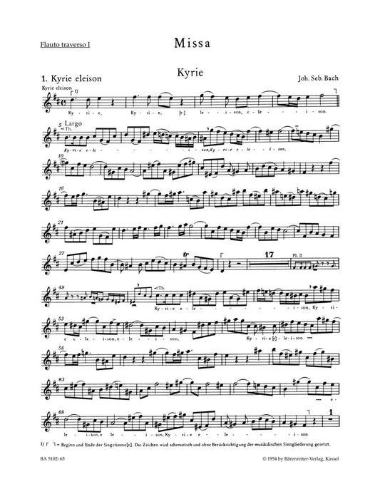 Mass In B Minor BWV 232
