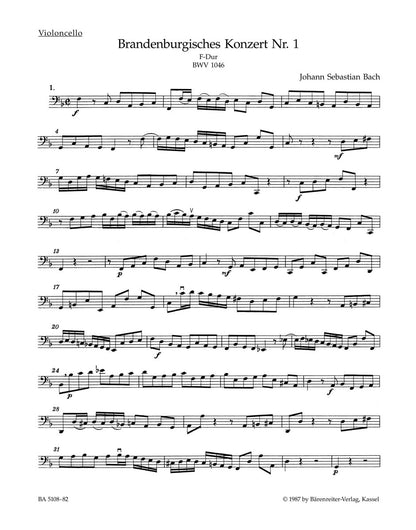 Brandenburg Concerto No. 1 In F Major BWV 1046