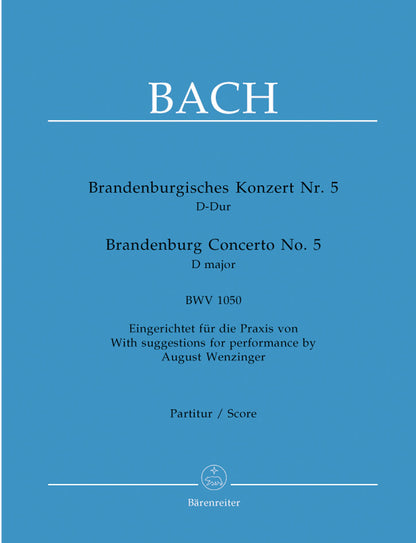 Brandenburg Concerto No. 5 In D Major BWV 1050