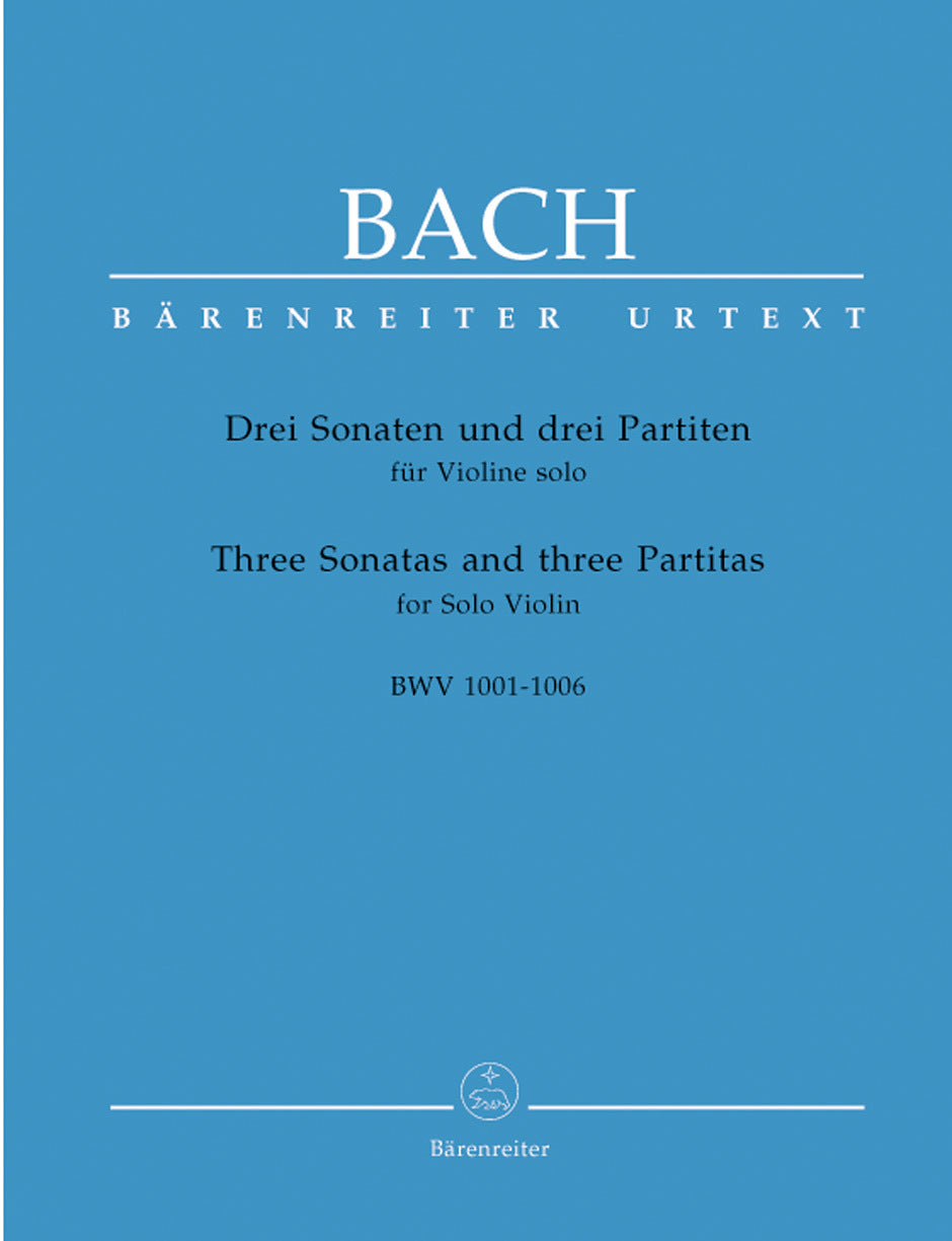 Three Sonatas And Three Partitas For Solo Violin BWV 1001-1006