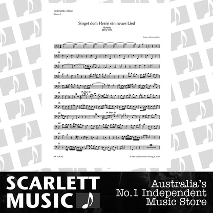 Singet Dem Herrn Ein Neues Lied BWV 225 — view 2