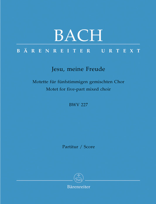 Jesu, Meine Freude For Five-Part Mixed Choir In E Minor BWV 227
