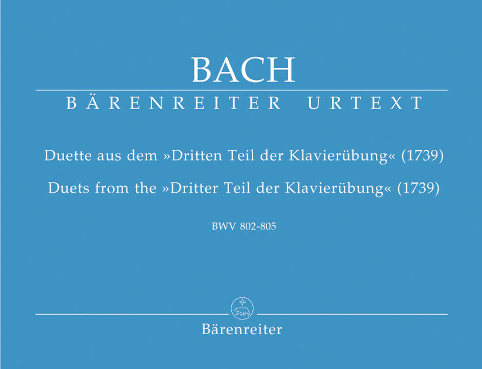 Duette Aus Dem "Dritten Teil Der Klavierübung" BWV 802-805