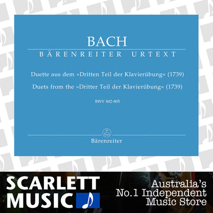 Duette Aus Dem "Dritten Teil Der Klavierübung" BWV 802-805 — view 2