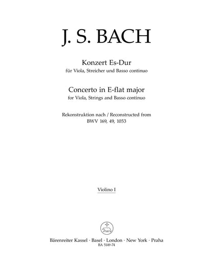 Viola Concerto in E Flat for Violin 2 Sheet Music