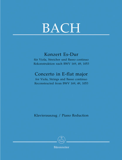Concerto For Viola, Strings And Bc In E-Flat Major
