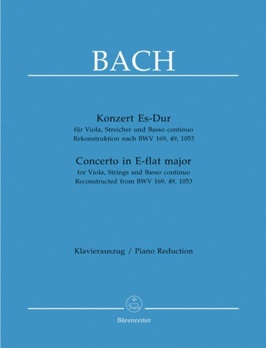 Concerto E Flat Vla/Piano Book