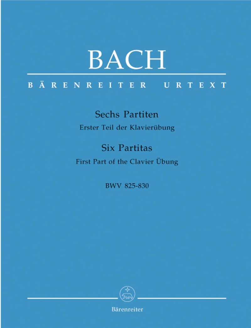 Bach - 6 Partitas BWV 825-830 Complete Urtext Edition for Piano
